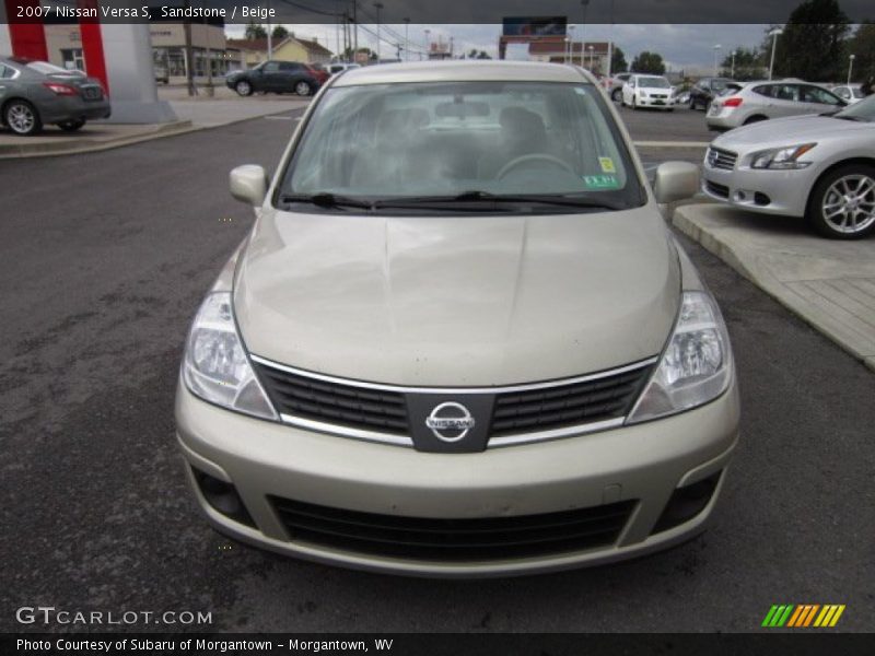 Sandstone / Beige 2007 Nissan Versa S