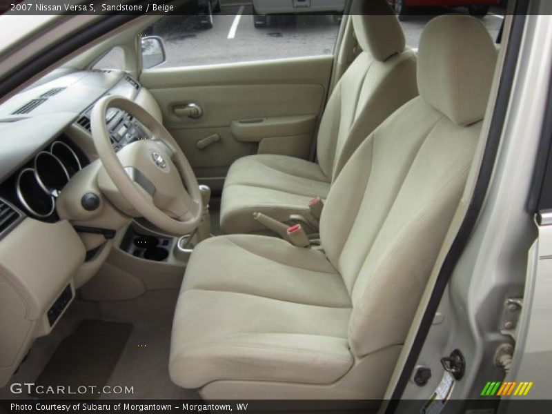 Sandstone / Beige 2007 Nissan Versa S