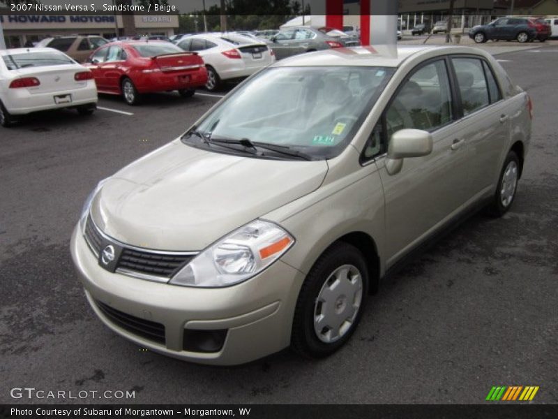 Sandstone / Beige 2007 Nissan Versa S