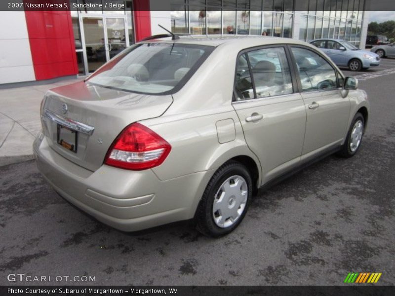 Sandstone / Beige 2007 Nissan Versa S