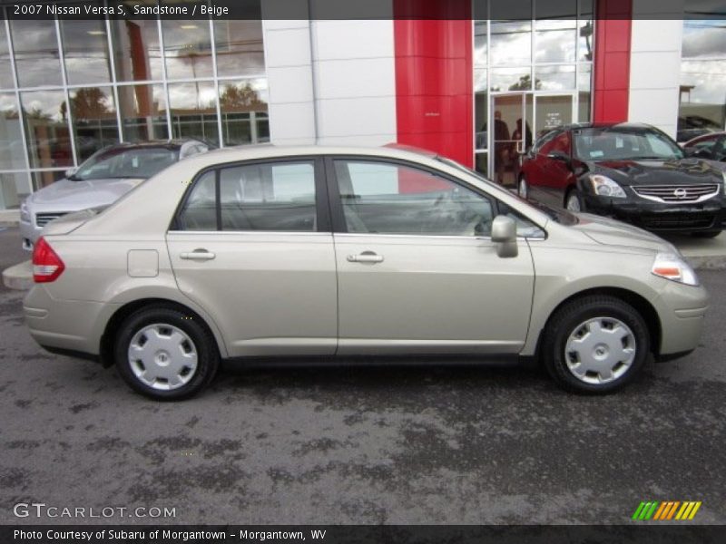 Sandstone / Beige 2007 Nissan Versa S