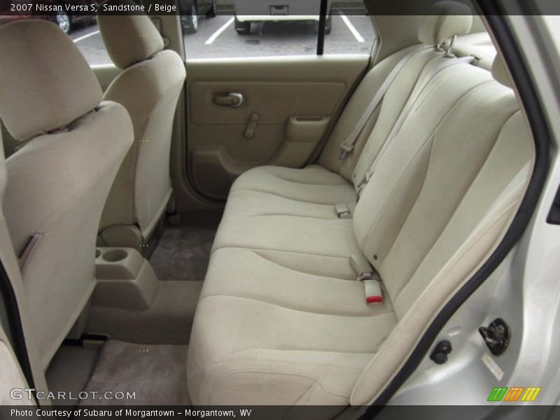 Sandstone / Beige 2007 Nissan Versa S