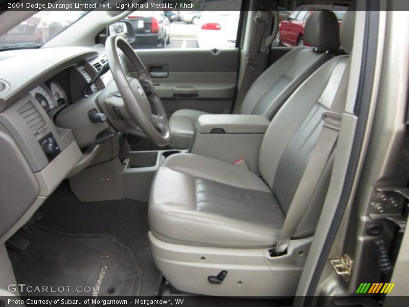 Light Khaki Metallic / Khaki 2004 Dodge Durango Limited 4x4