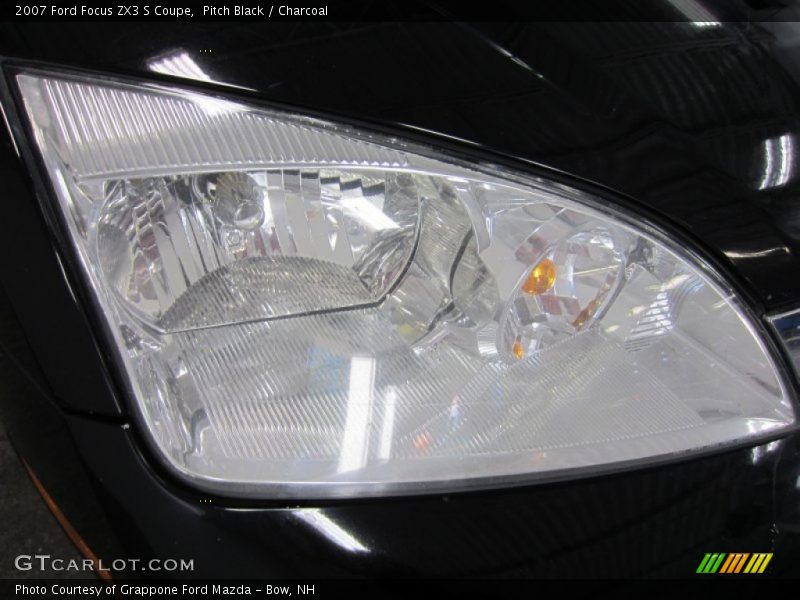 Pitch Black / Charcoal 2007 Ford Focus ZX3 S Coupe