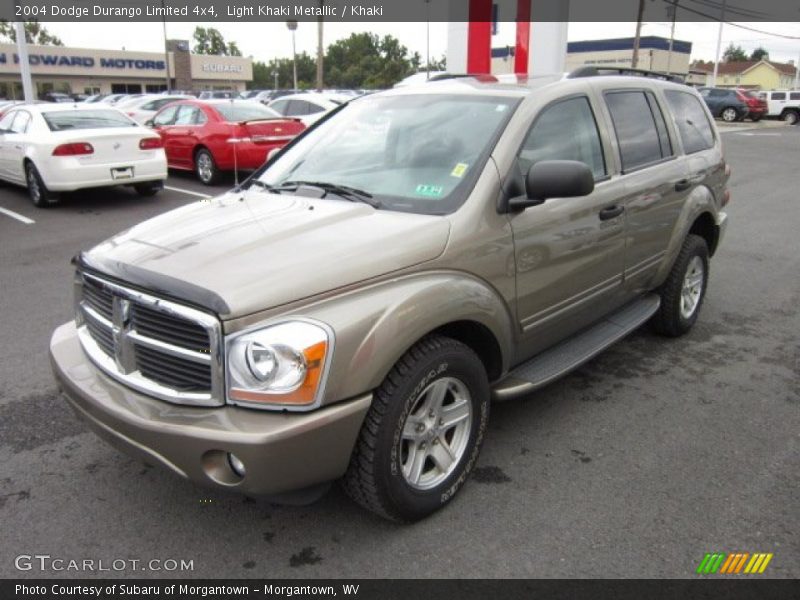 Light Khaki Metallic / Khaki 2004 Dodge Durango Limited 4x4