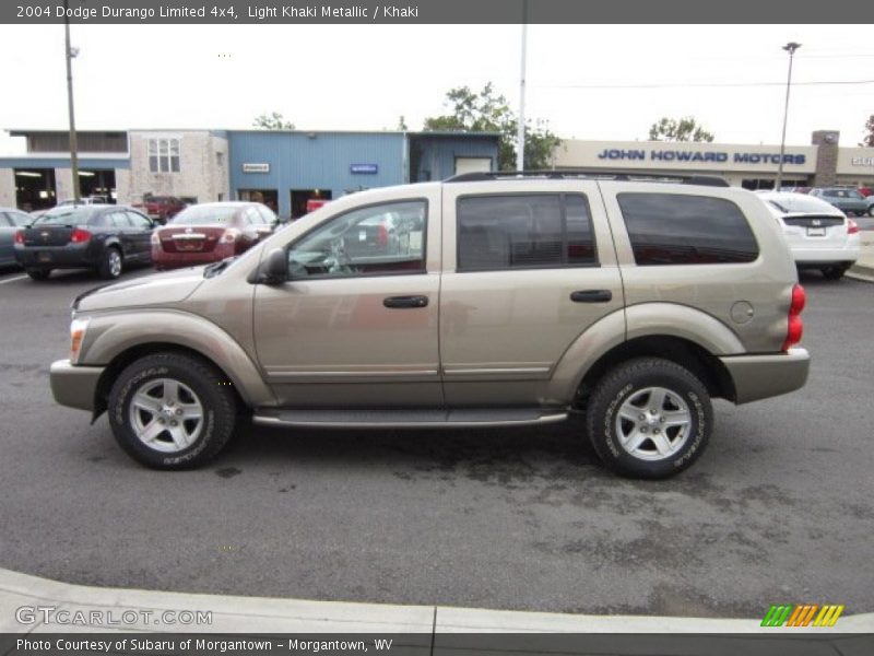 Light Khaki Metallic / Khaki 2004 Dodge Durango Limited 4x4