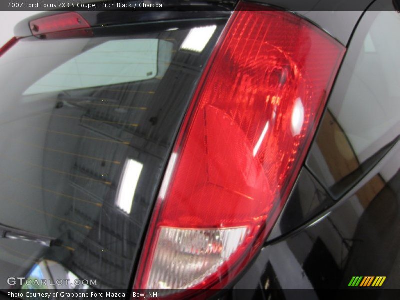 Pitch Black / Charcoal 2007 Ford Focus ZX3 S Coupe