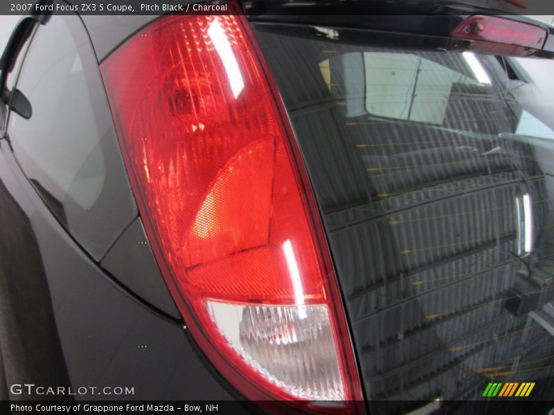 Pitch Black / Charcoal 2007 Ford Focus ZX3 S Coupe