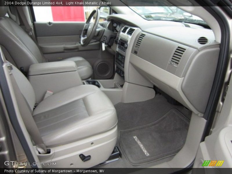 Light Khaki Metallic / Khaki 2004 Dodge Durango Limited 4x4