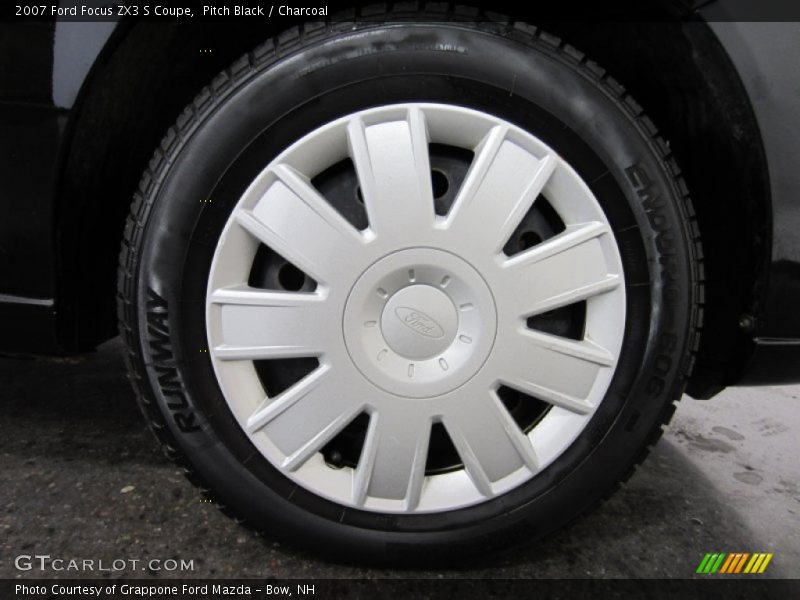 Pitch Black / Charcoal 2007 Ford Focus ZX3 S Coupe