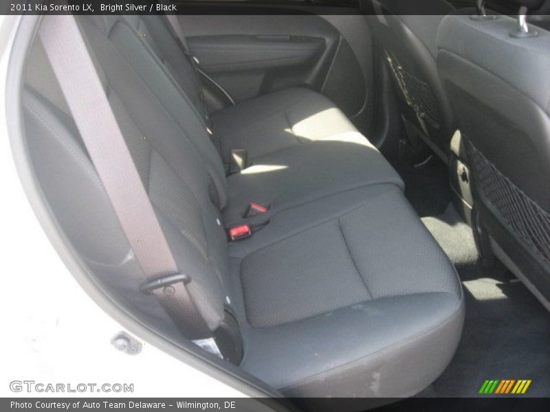 Bright Silver / Black 2011 Kia Sorento LX