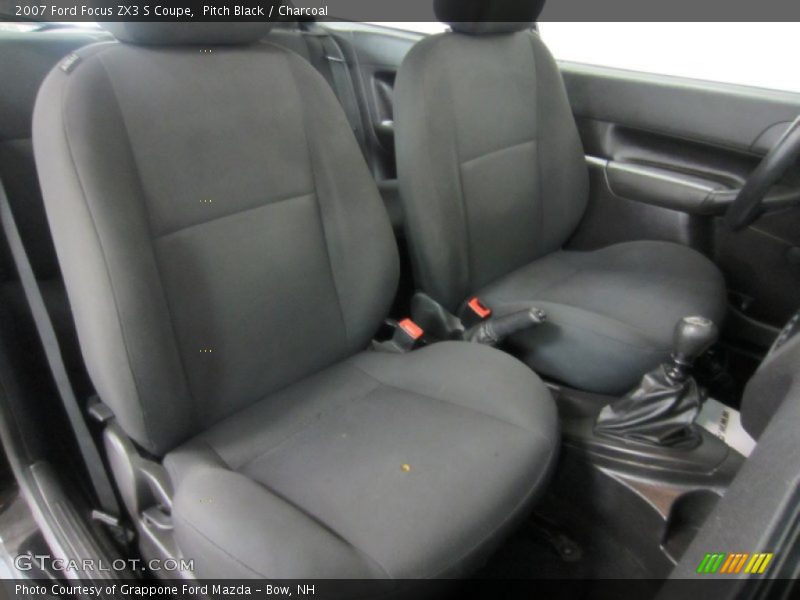 Pitch Black / Charcoal 2007 Ford Focus ZX3 S Coupe