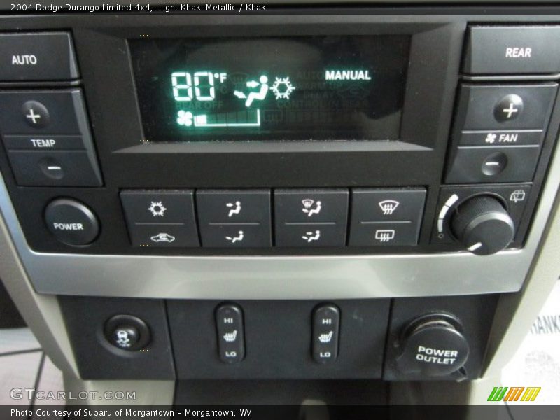 Light Khaki Metallic / Khaki 2004 Dodge Durango Limited 4x4