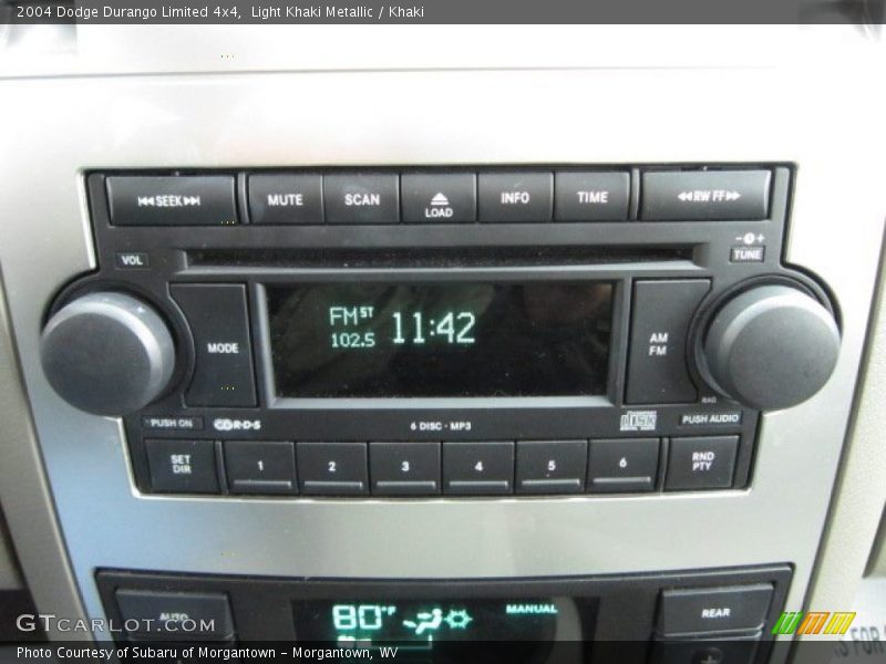 Light Khaki Metallic / Khaki 2004 Dodge Durango Limited 4x4
