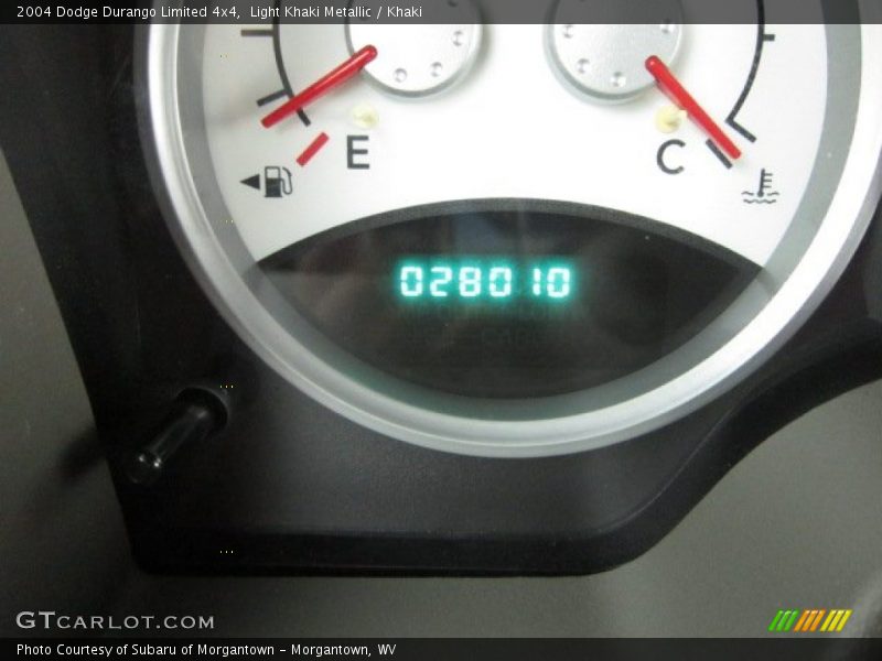 Light Khaki Metallic / Khaki 2004 Dodge Durango Limited 4x4
