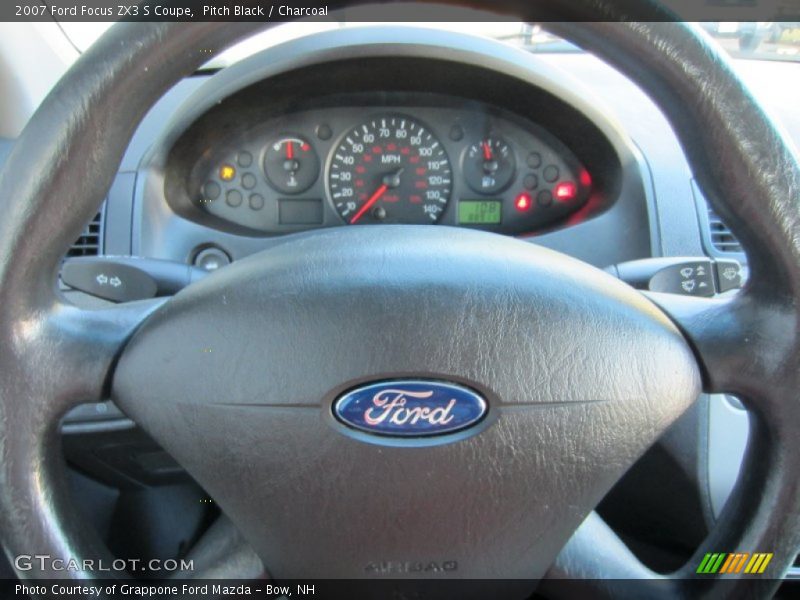 Pitch Black / Charcoal 2007 Ford Focus ZX3 S Coupe