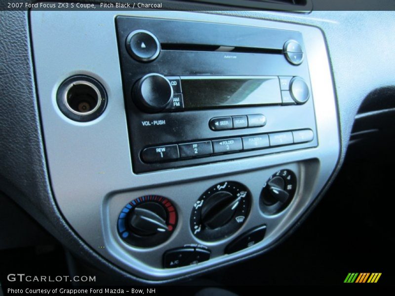 Audio System of 2007 Focus ZX3 S Coupe