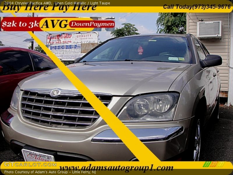 Linen Gold Metallic / Light Taupe 2004 Chrysler Pacifica AWD