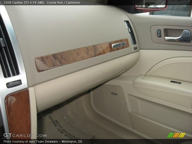 Crystal Red / Cashmere 2008 Cadillac STS 4 V6 AWD