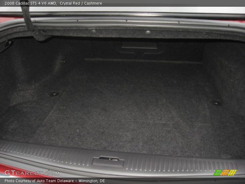  2008 STS 4 V6 AWD Trunk
