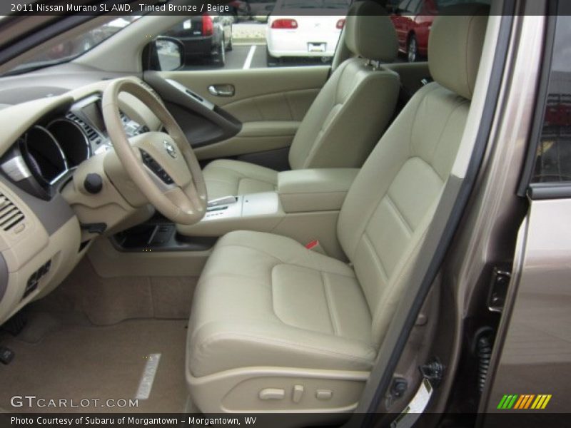 Tinted Bronze / Beige 2011 Nissan Murano SL AWD