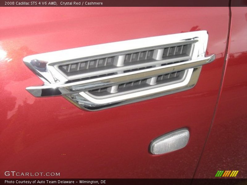 Crystal Red / Cashmere 2008 Cadillac STS 4 V6 AWD