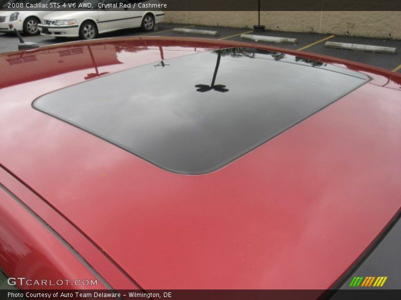 Sunroof of 2008 STS 4 V6 AWD
