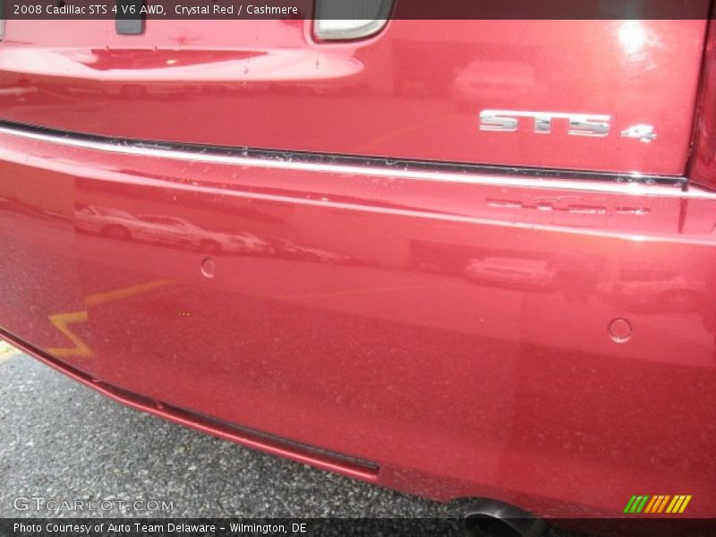 Crystal Red / Cashmere 2008 Cadillac STS 4 V6 AWD