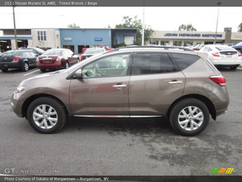 Tinted Bronze / Beige 2011 Nissan Murano SL AWD