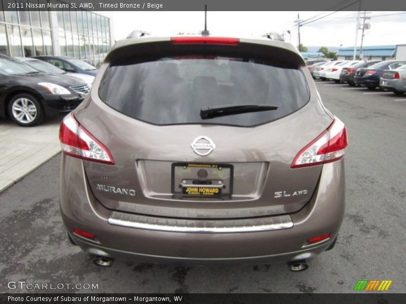 Tinted Bronze / Beige 2011 Nissan Murano SL AWD