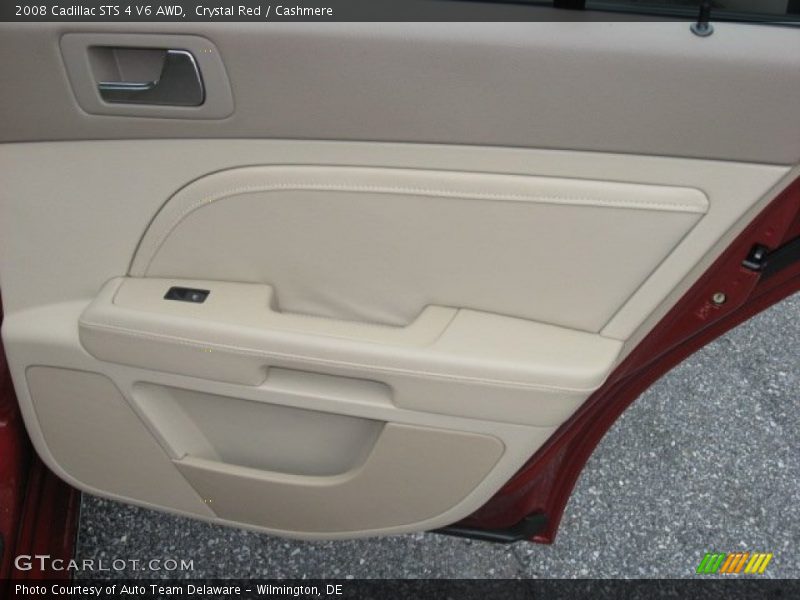 Crystal Red / Cashmere 2008 Cadillac STS 4 V6 AWD