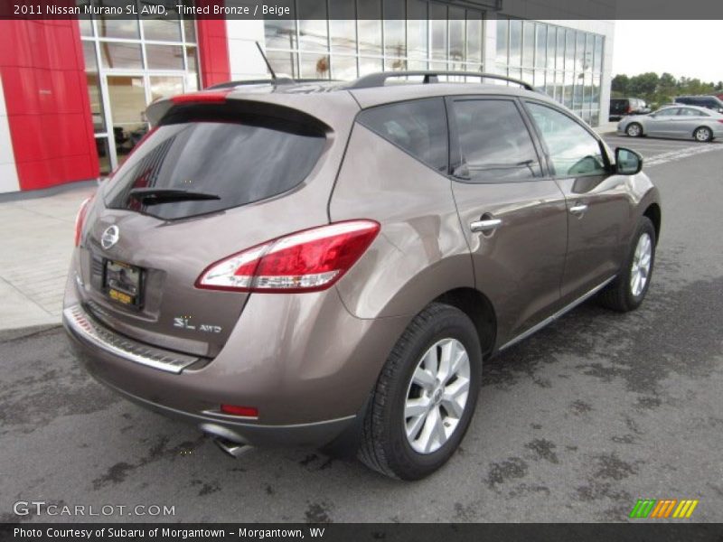 Tinted Bronze / Beige 2011 Nissan Murano SL AWD