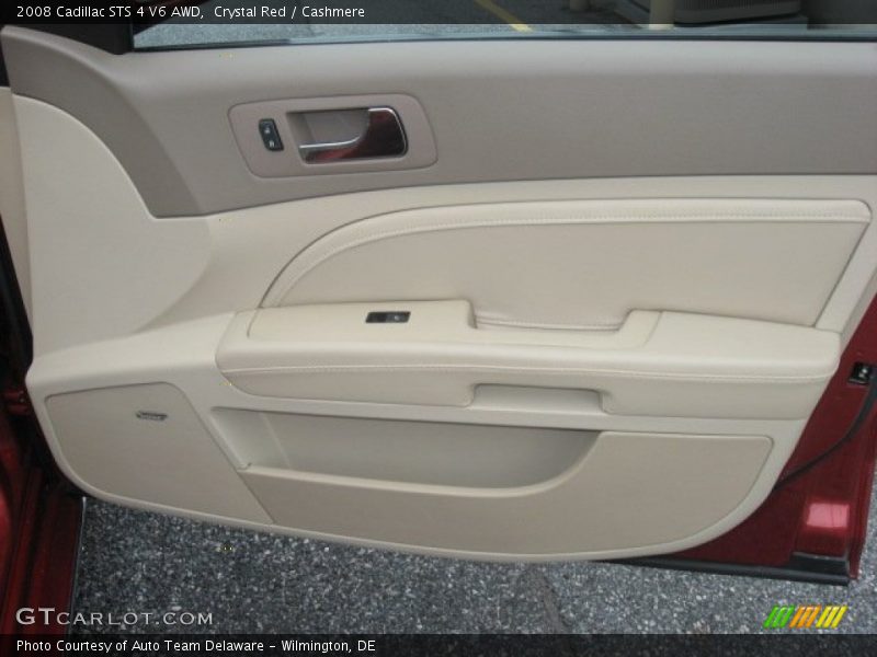 Crystal Red / Cashmere 2008 Cadillac STS 4 V6 AWD