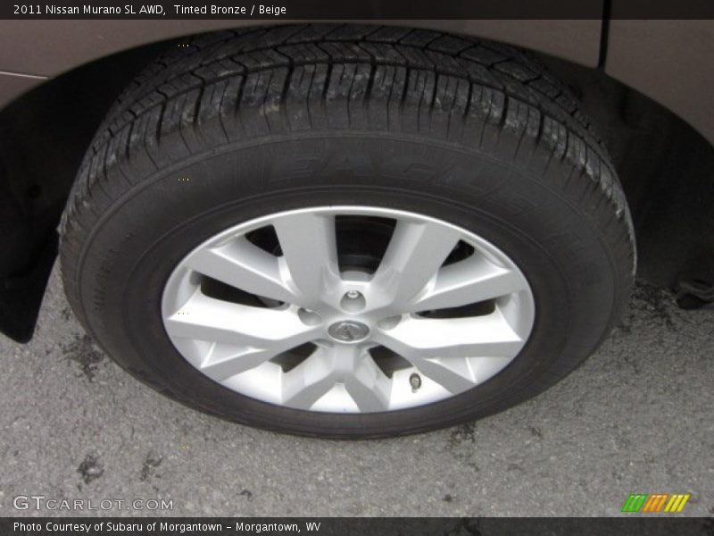 Tinted Bronze / Beige 2011 Nissan Murano SL AWD