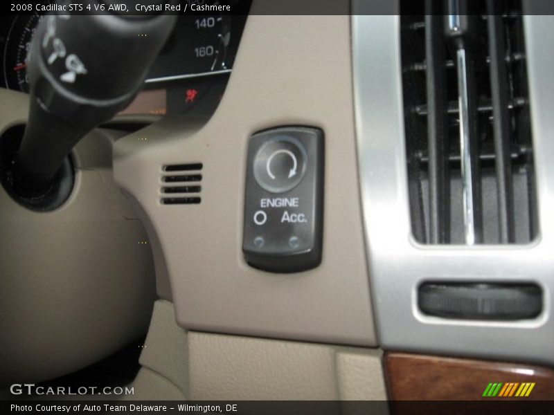 Crystal Red / Cashmere 2008 Cadillac STS 4 V6 AWD
