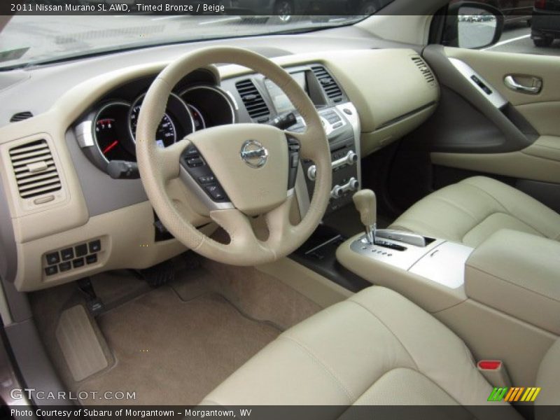 Tinted Bronze / Beige 2011 Nissan Murano SL AWD