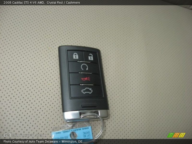 Keys of 2008 STS 4 V6 AWD