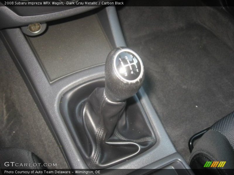 Dark Gray Metallic / Carbon Black 2008 Subaru Impreza WRX Wagon