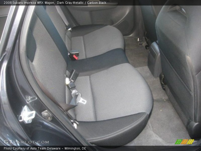 Dark Gray Metallic / Carbon Black 2008 Subaru Impreza WRX Wagon