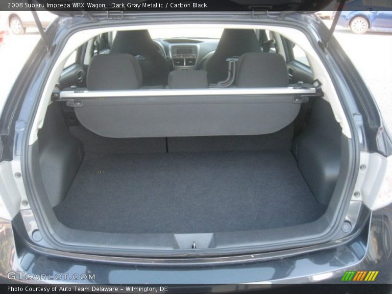 Dark Gray Metallic / Carbon Black 2008 Subaru Impreza WRX Wagon