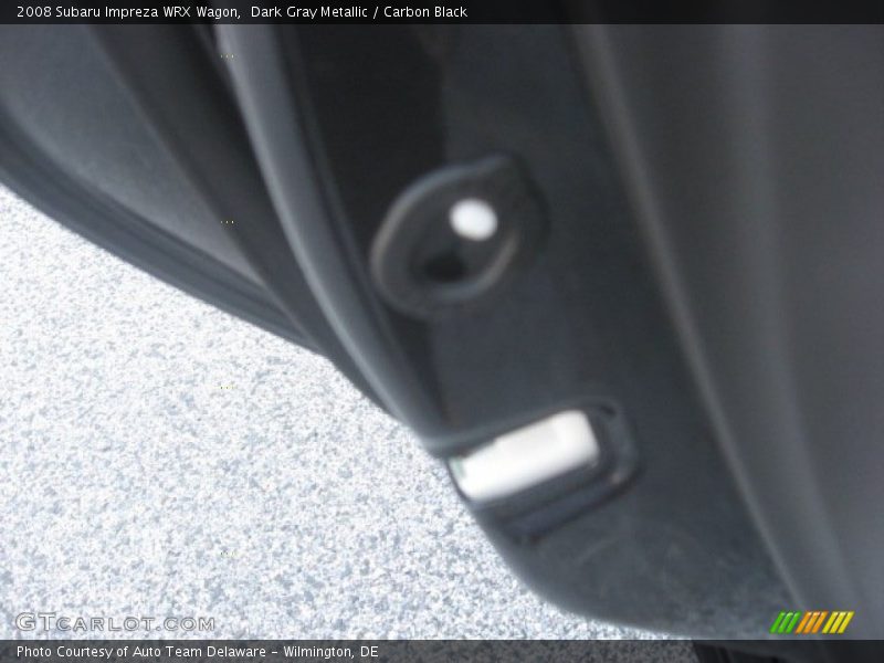 Dark Gray Metallic / Carbon Black 2008 Subaru Impreza WRX Wagon