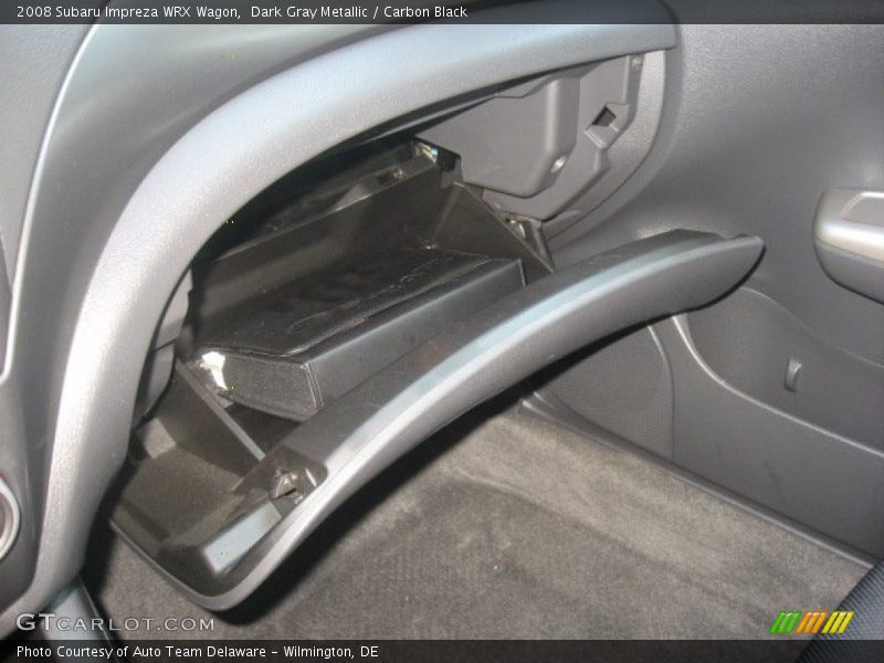 Dark Gray Metallic / Carbon Black 2008 Subaru Impreza WRX Wagon