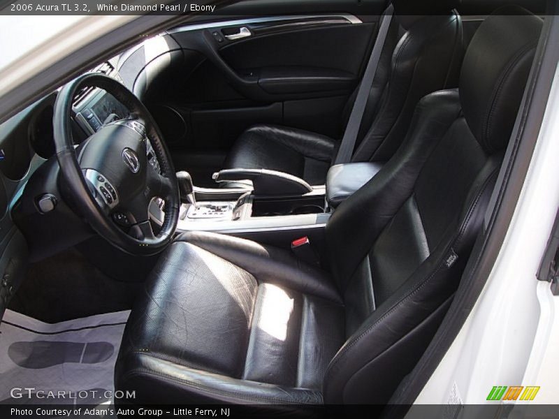 White Diamond Pearl / Ebony 2006 Acura TL 3.2