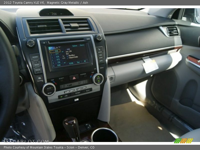 Magnetic Gray Metallic / Ash 2012 Toyota Camry XLE V6