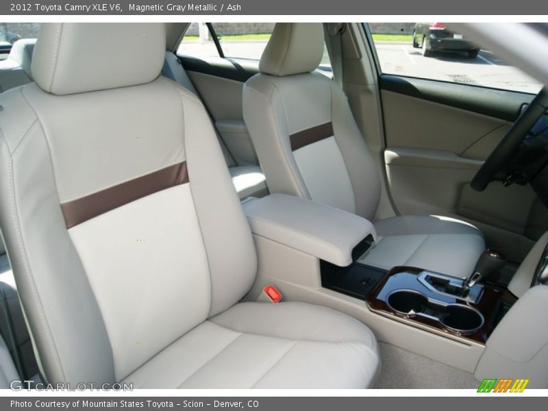 Magnetic Gray Metallic / Ash 2012 Toyota Camry XLE V6