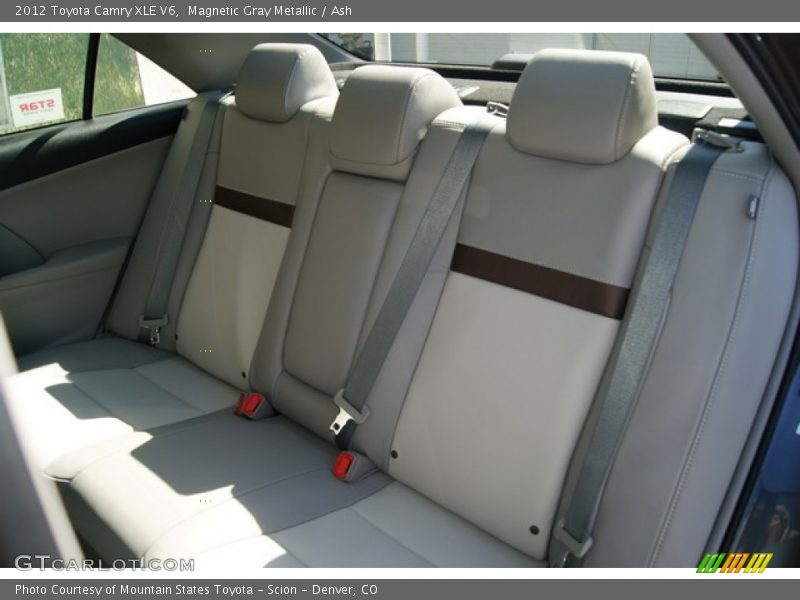 Magnetic Gray Metallic / Ash 2012 Toyota Camry XLE V6