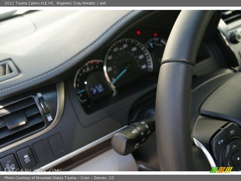 Magnetic Gray Metallic / Ash 2012 Toyota Camry XLE V6