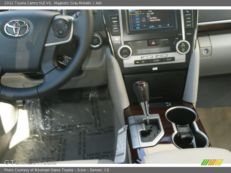 Magnetic Gray Metallic / Ash 2012 Toyota Camry XLE V6