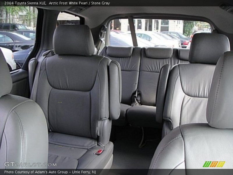 Arctic Frost White Pearl / Stone Gray 2004 Toyota Sienna XLE