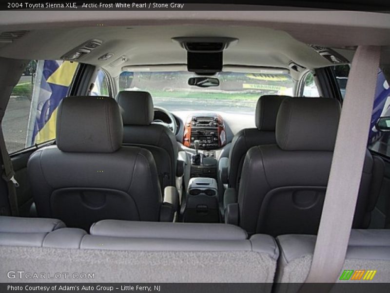 Arctic Frost White Pearl / Stone Gray 2004 Toyota Sienna XLE